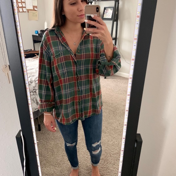 Plaid button down - Picture 3 of 4